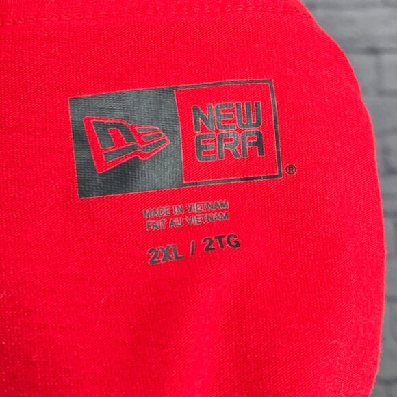 New Era Men's 2XL Red Boston Red Sox MLB Baseball Graphic Logo Tee T-Shirt Shirt - Picture 3 of 4